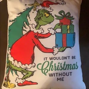 Grinch pillow